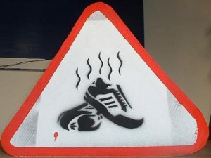 smelly adidas football boots