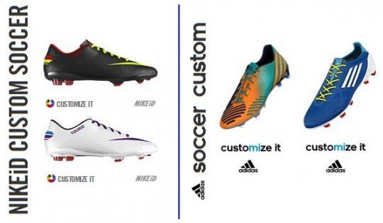 seinpaal Iets landbouw Mi Adidas vs Nike ID - Which to choose? - Soccer Cleats 101