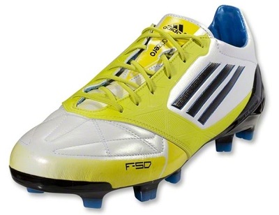 Brochure kust fusie Adidas F50 adiZero in Running White/Lab Lime Released - Soccer Cleats 101
