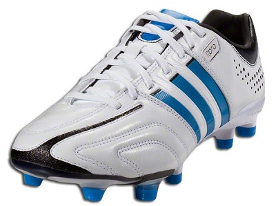 Wakker worden Stroomopwaarts Uitgebreid adidas adiPure 11Pro in Running White/Bright Blue - Soccer Cleats 101