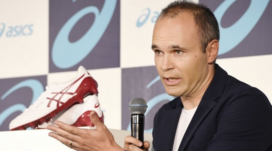 Andres Iniesta Signs With ASICS, Brand Ambassador Soccer