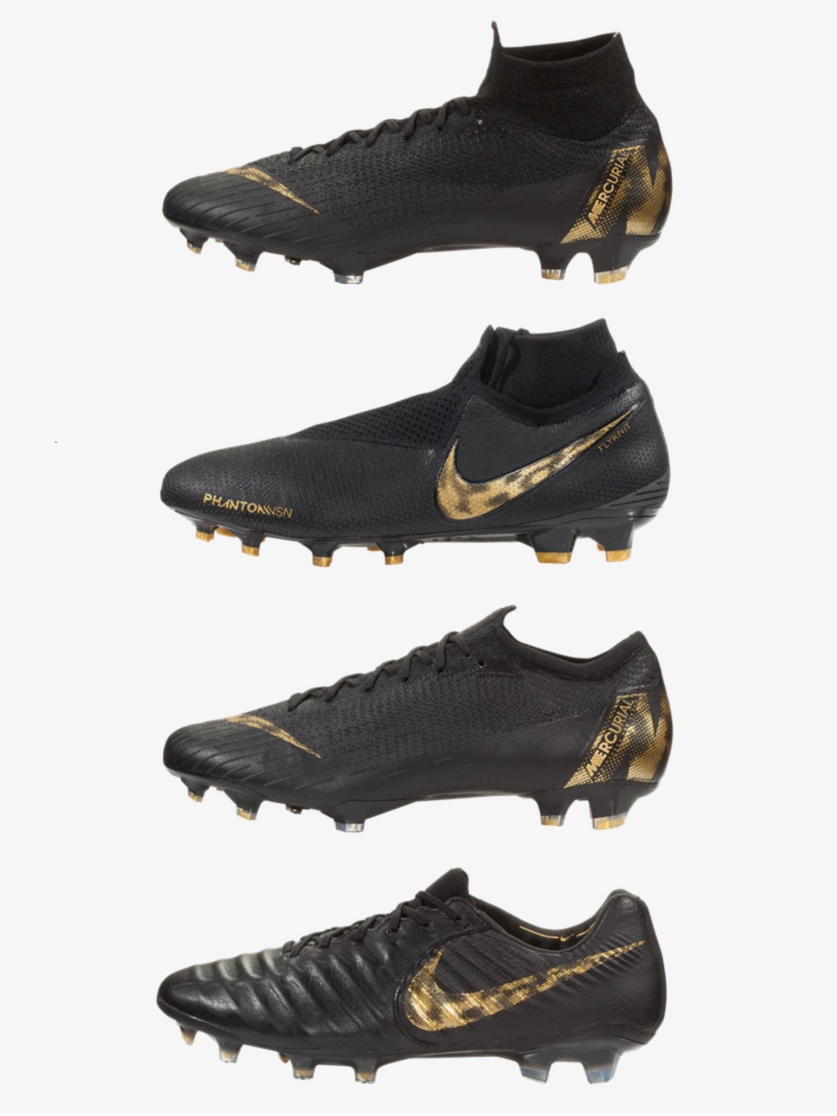 nike black lux football boots